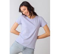 Honest Basics Damen Basic T-Shirt aus Bio- und recycelter Baumwolle Lavendel S