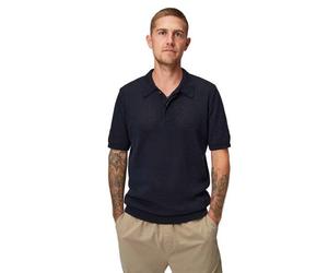 Honesty Rules Ajour Polo Shirt navy L