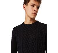 Honesty Rules Cable Pullover black XL