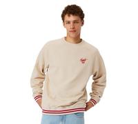 Honesty Rules Unisex Sweatshirt Campus aus Bio-Baumwolle, Cream, Gr. XL