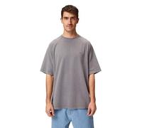 Honesty Rules Heavy Raglan Oversized T-Shirt faded-grey M