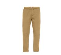 Honesty Rules Herren Hose Loose Fit Chino aus Bio-Baumwolle, Caramel, Gr. S