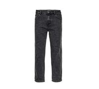 Honesty Rules Herren Jeans Hose Loose Fit Jeans aus Bio-Baumwolle, Black-Stone-wash, Gr. W36 L34