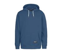 Honesty Rules Herren Kapuzenpullover Basic aus Bio-Baumwolle, Blue, Gr. XL