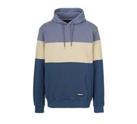 Honesty Rules Herren Kapuzenpullover Triptych aus Bio-Baumwolle, Blue, Gr. XS