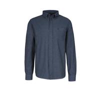 Honesty Rules Herren Langarm Hemd Basic aus Bio-Baumwolle, Navy, Gr. L