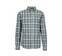 Honesty Rules Herren Langarm Hemd Basic Check aus Bio-Baumwolle, Arctic-Blue, Gr. L