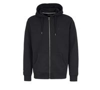 Honesty Rules Herren Sweatjacke Superior aus Bio-Baumwolle, Black, Gr. L