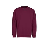 Honesty Rules Herren Sweatshirt Basic aus Bio-Baumwolle, Bordeaux, Gr. XXL