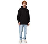 Honesty Rules Loose Fit Logo Hooded black XS