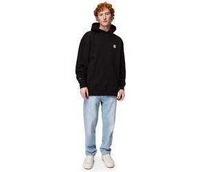 Honesty Rules Loose Fit Logo Hooded black XXL