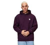 Honesty Rules Loose Fit Logo Hooded dark-purple S