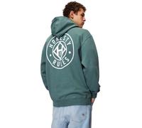 Honesty Rules Loose Fit Logo Hooded sage XS