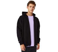 Honesty Rules Loose Fit Raglan Zip Hooded black L