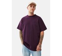 Honesty Rules Oversize French Terry T-Shirt dark-purple S