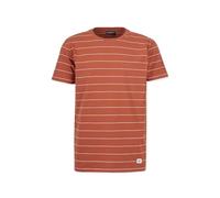 Honesty Rules Pin Striped Herren T-Shirt, bequemes Shirt mit Rundhalsausschnitt im Regular Fit für Männer, gestreiftes Kurzarmshirt aus 100% Bio-Baumwolle mit Crew Neck
