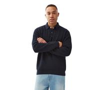 Honesty Rules Polo Knitter Pullover navy S
