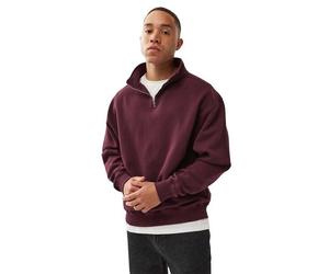 Honesty Rules Quarter Zip Sweat bordeaux L