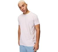 Honesty Rules Striped T-Shirt faded-pink XXL