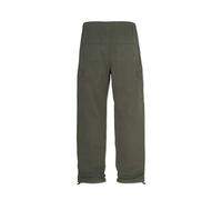 Honesty Rules Unisex Hose Baggy Cargo aus Bio-Baumwolle, Dark-Olive, Gr. L