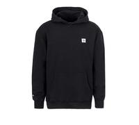 Honesty Rules Unisex Kapuzenpullover Loose Fit Logo aus Bio-Baumwolle, Black, Gr. L