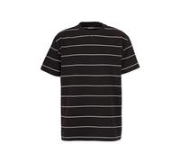 Honesty Rules Unisex Kurzarm T-Shirt Oversize French Terry Striped aus Bio-Baumwolle