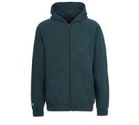 Honesty Rules Loose Fit Raglan Zip Hooded racing-green M