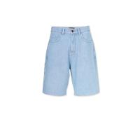 Honesty Rules Worker Baggy Jeans Shorts Herren, Kurze Hose für Männer, Denim Shorts aus 100% Bio-Baumwolle, Moderne Oversized Jeansshorts mit 5-Pocket & Reißverschluss