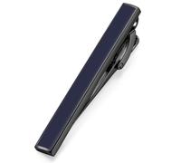 HONEY BEAR 1.97"/2.12"/2.36" Hochwertig Herren Krawattennadel Krawattenklammer Tie Clip,Marine Blau,5cm/5.4cm/6cm (Schwarz 2.12")