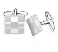 HONEY BEAR Herren Hochzeit Manschettenknöpfe Cufflinks Edelstahl Manschettenknopf 1 Paar,MEHRWEG