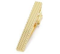 HONEY BEAR Herren Krawattennadel Krawattenklammer Tie Clips,5cm/5.4cm,Silber/Gold,MEHRWEG (Gold-5cm)