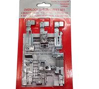 HONEYSEW HONEYSEW Set mit 6 Serger Overlock-Füßen für Singer QuantumLock 14T948,14T957,14T967,14T968 Juki Lock MO-50E MO-51E (Blisterkartenpaket)