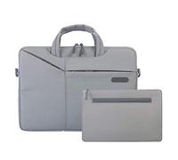 HONGBI 13,3 Zoll MacBook Air/Pro Aktentasche Laptop Handtasche Hülle Tasche,Stoßfeste PC Sleeve für Notebook UltraBook Tablet Dell/HP/Lenovo Grau 13.3"