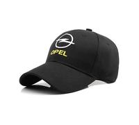 HONGYANFA Baseball Cap mit Auto-Logo für Opel Astra L 2021-2023, Baumwoll-Mütze Verstellbar für Damen & Herren Baseballkappe mit Autologo,Yellow