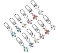HONMEET Schutzengel Taschenanhänger 12er Set aus Legierung und Kunststoff als kleine Geschenke für Paare bei Hochzeit und Babyparty