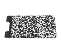 HONMEET Selbstklebender Handy Kartenhalter Leopard Muster Ultradünner Leichter Phone Back Bag zur Sicheren Aufbewahrung von Kredit Ausweiskarten Multifunktional Strapazierfähig Passend