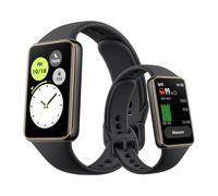 HONOR Band 10 Smartwatch Nur für Android, 1,57-Zoll AMOLED Fitness Tracker, SpO2 Herzfrequenz, 96 Bewegungsarten, 5ATM Wasserdicht, 14 Tage Batterie, Schwarz