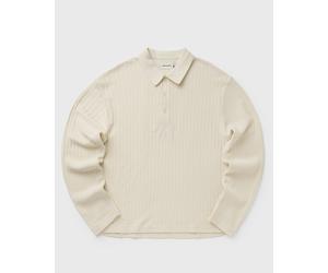 Honor The Gift LONG SLEEVE KNIT POLO men Polos beige in Größe:S