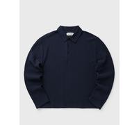 Honor The Gift LONG SLEEVE KNIT POLO men Polos blue in Größe:M