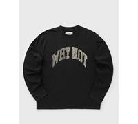 Honor The Gift WHY NOT LS men Longsleeves black in Größe:L