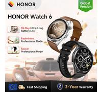 HONOR Watch 6, 35 Tage extrem lange Akkulaufzeit, Badminton-Profi-Modus, 120+ Sportmodi, 2026 HONOR Smartwatch Einheitsgröße Schattenschwarz