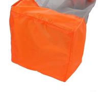 Honseadek 3er-Pack mobile Netz-Aufbewahrungsbeutel für Campingausrüstung, Schlafsäcke und Kleidung, hydrophobe Stoffsäcke in 3 Größen (S/M/L) - Orange