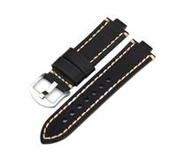 honyeer Armband für ORIS Aquis Diver Serie 733-7730-4157M mechanisches Kalenderarmband(Blacks,12mm)