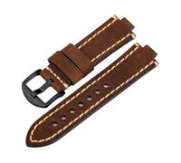 honyeer Armband für ORIS Aquis Diver Serie 733-7730-4157M mechanisches Kalenderarmband(Brownb,11mm)