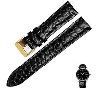honyeer Für Tissot 1853 Le Locle Ballade Carson PR 100 Fashion Leder Uhrenarmband(Blackp1,22mm)