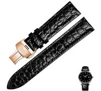 honyeer Für Tissot 1853 Le Locle Ballade Carson PR 100 Fashion Leder Uhrenarmband(Blackp2,20mm)