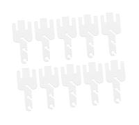 HOODANCOS 10 Stück Abnehmbare Garnspanner Adapter aus Kunststoff für Addi Express King Size Strickmaschinen Gleichmäßige Fadenspannung Kompatibel mit Strickmaschinen Zubehör für Effizientes