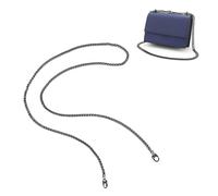 HOODANCOS 120cm Lange Metallkette für Umhängetasche und Clutch Damen Schultertasche Robust und Installieren in Schwarz