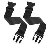 HOODANCOS 2 Stück Gurtverlängerung für Hüfttaschen aus Abriebfestem Gewebe Stabile Taschenriemenverlängerung für Outdoor Wandern Camping und Reisen