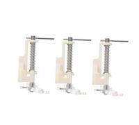 HOODANCOS 3 Stück Teiliges Nähmaschinen zubehör Professionelle Stick Nähfüße Kompatibel mit Elektrischen Nähmaschinen Glatte Oberfläche für Präzises Nähen Vielseitig für Heim